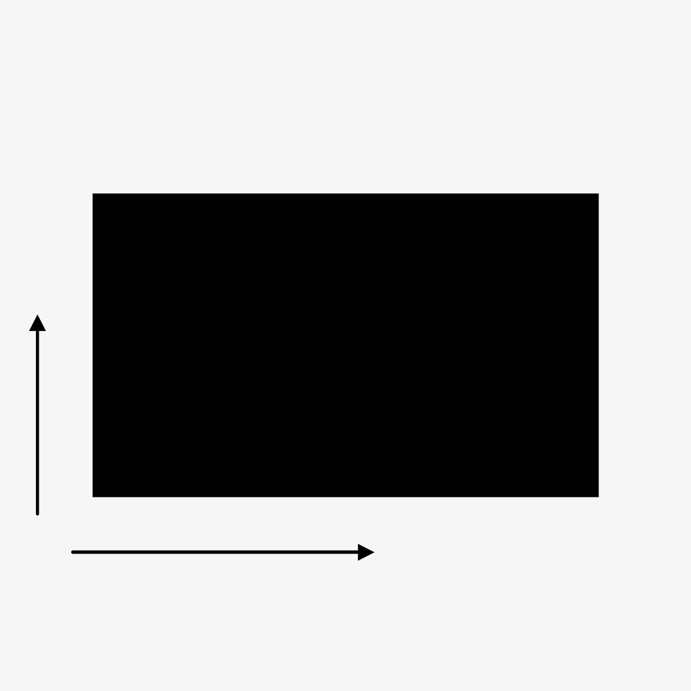 60cm x 100cm