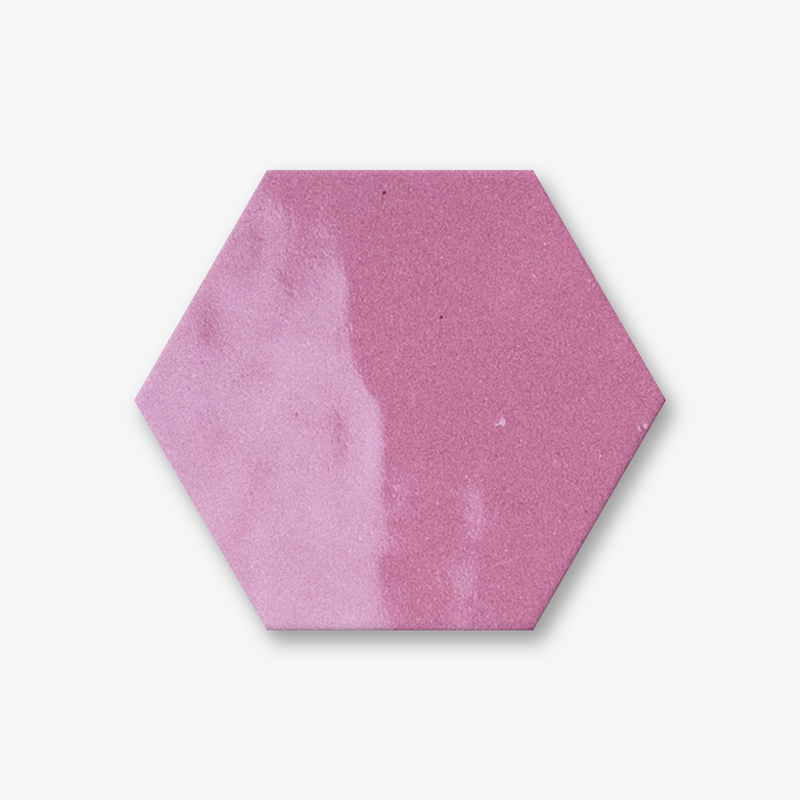 Zellige Hexagonal Kora - 210 Pink