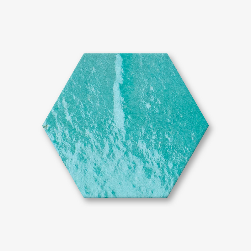 Zellige Hexagonal Kora - 216 Laguna Blue