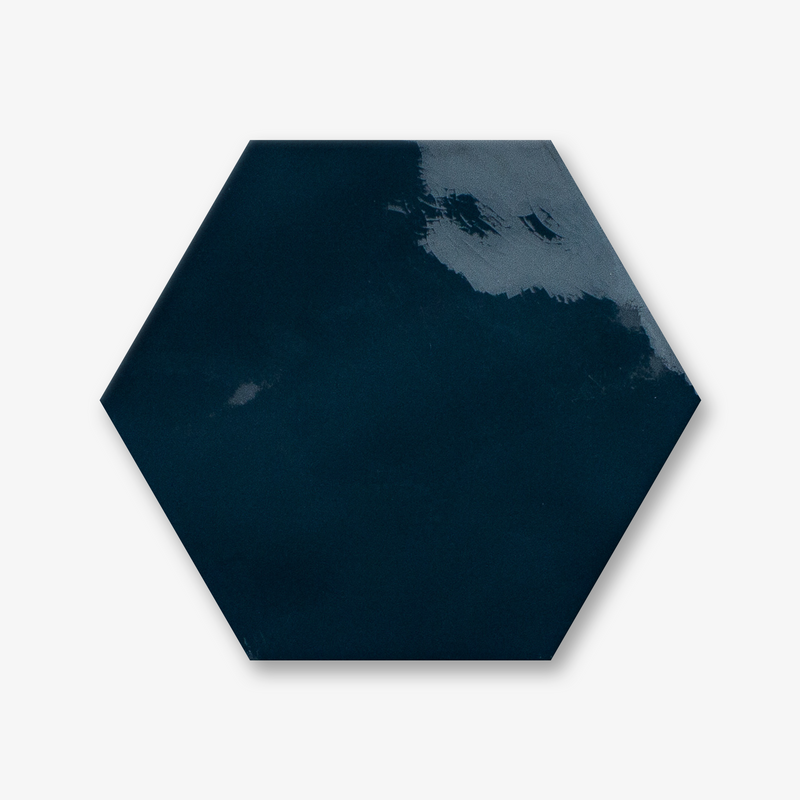 Equator Hexagonal Gloss Slate GreyCeramic