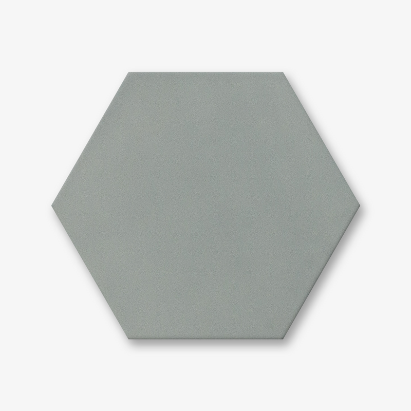 Equator Hexagonal Matt Light GreyCeramic