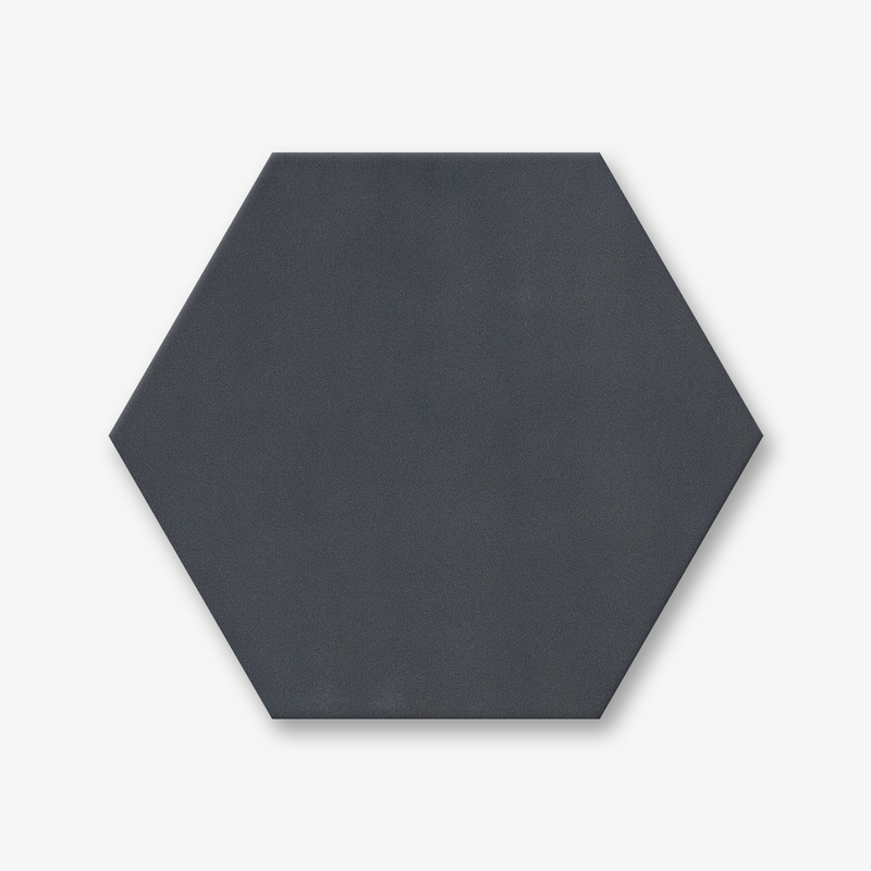 Equator Hexagonal Matt Slate GreyCeramic