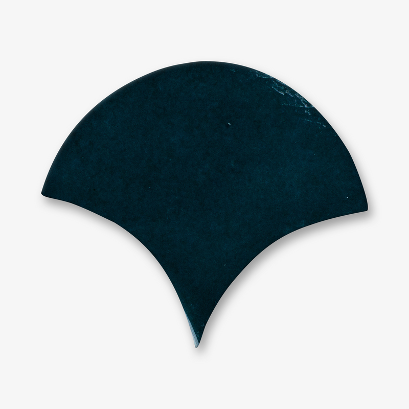 Moorish Sapphire Ceramic Scallop