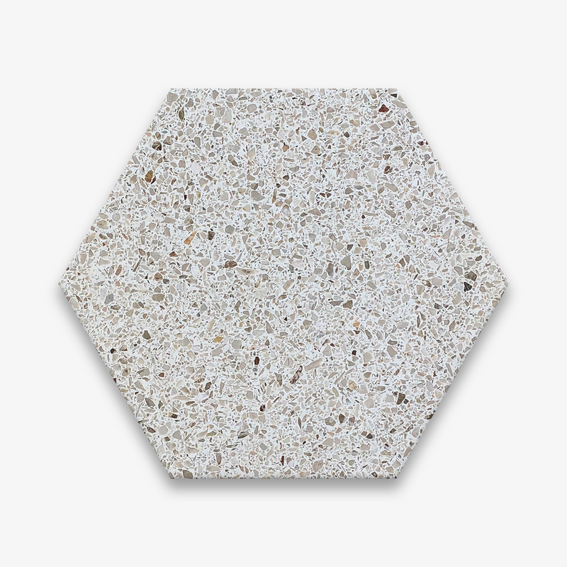 Palbe Hexagonal (7mm Chip) Terrazzo