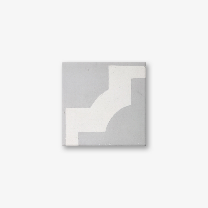 Athena Grey Encaustic Cement Tile