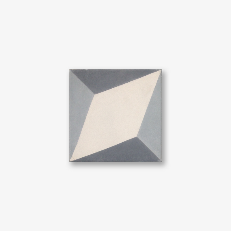 Nadia Dark Greys Encaustic Cement Tile