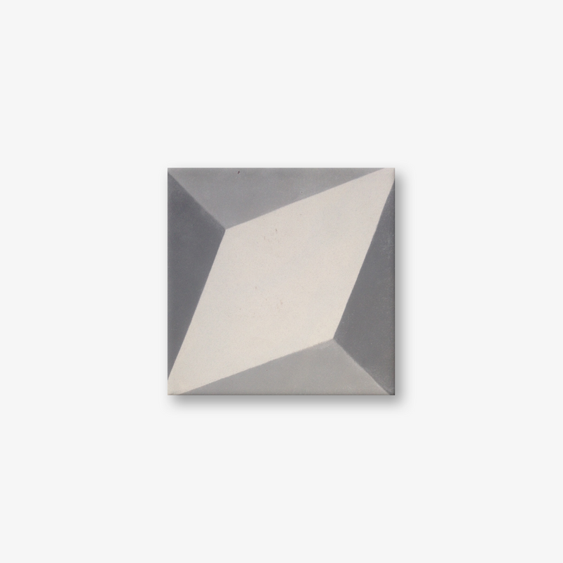 Nadia Light Greys Encaustic Cement Tile