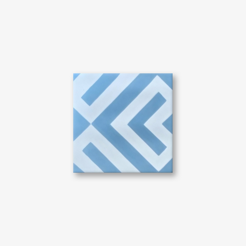 Richmond Blue Encaustic Cement Tile