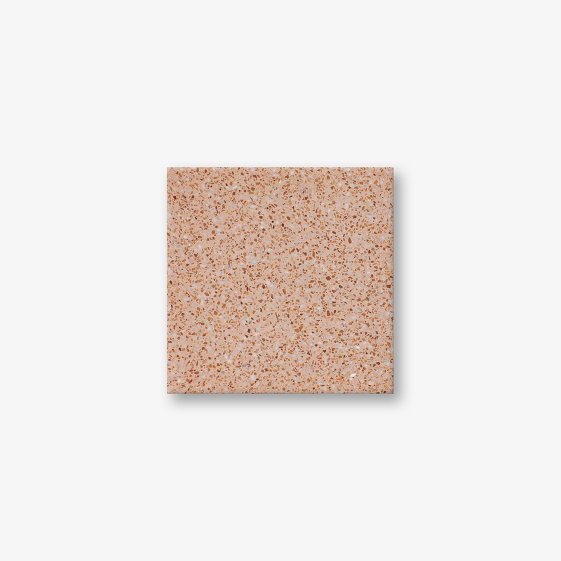 Salmon Pink Mosaic Terrazzo