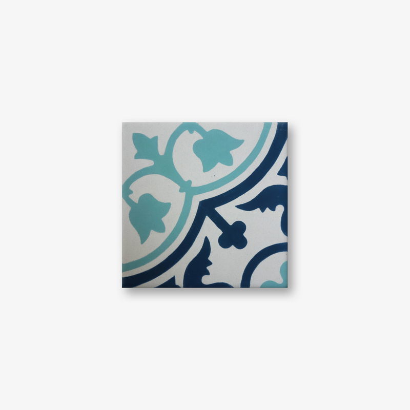 Trinidad Ocean Encaustic Cement Tile