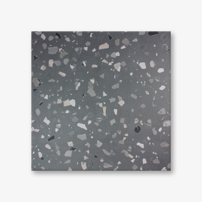 Grey ConcreTerra Chip Porcelain