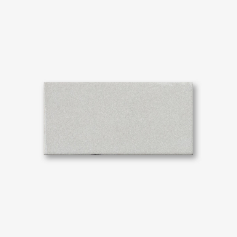 Crackled Classics Dover White Ceramic Brick
