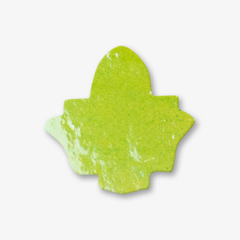 Zellige Darj Fleur de Lis - 213 Lime Green