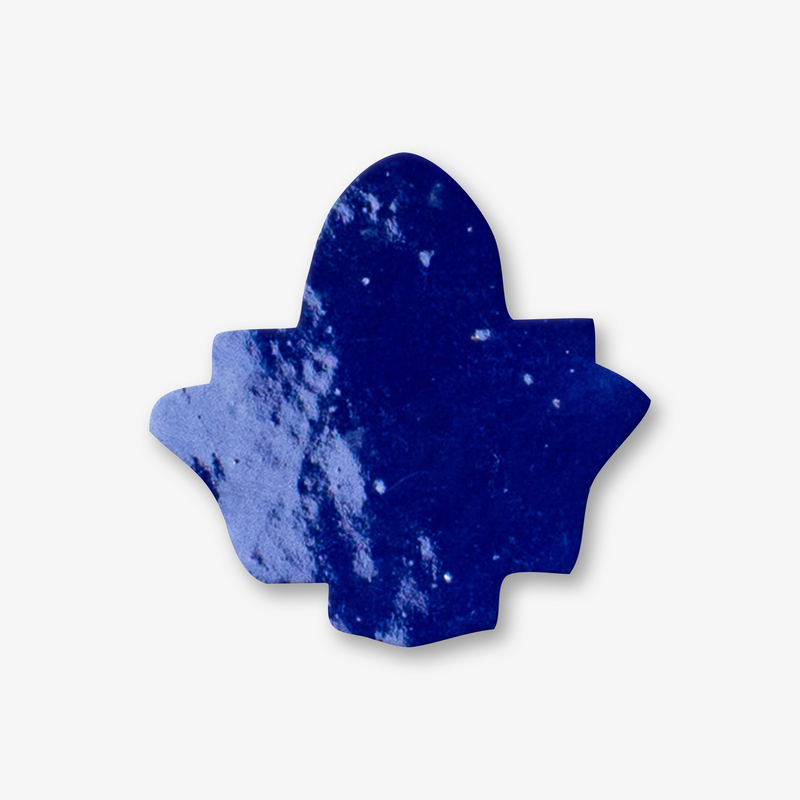 Zellige Darj Fleur de Lis - 220 Cobalt Blue