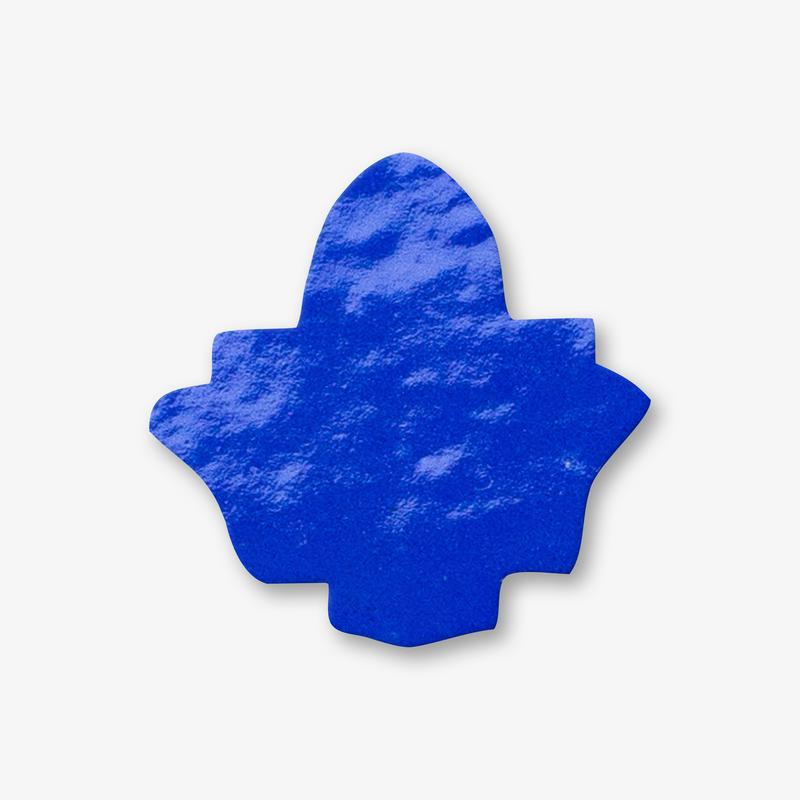 Zellige Darj Fleur de Lis - 221 Royal Blue