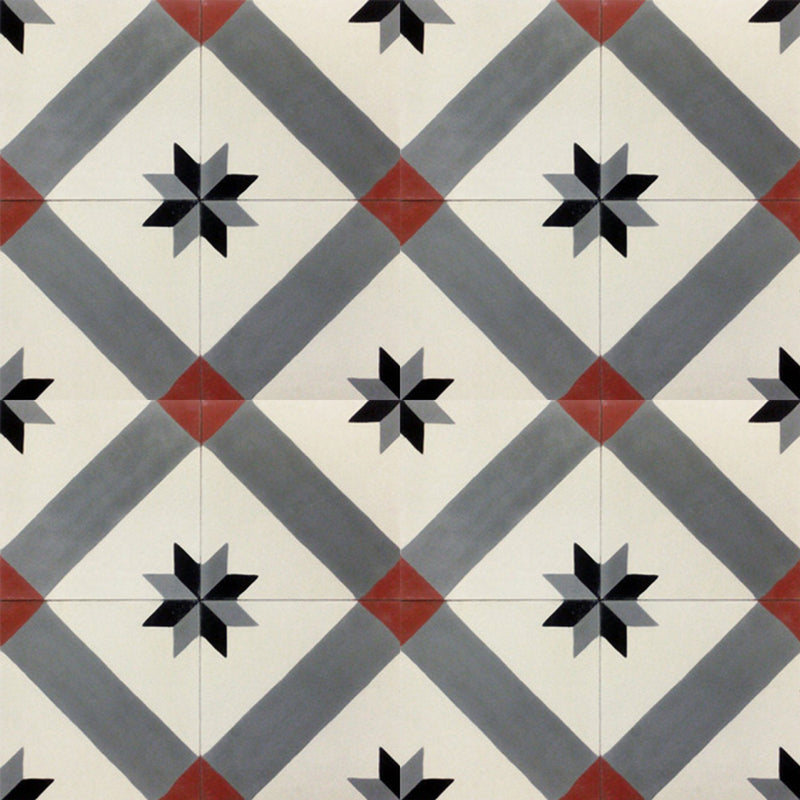 Charlotte Encaustic Cement Tile