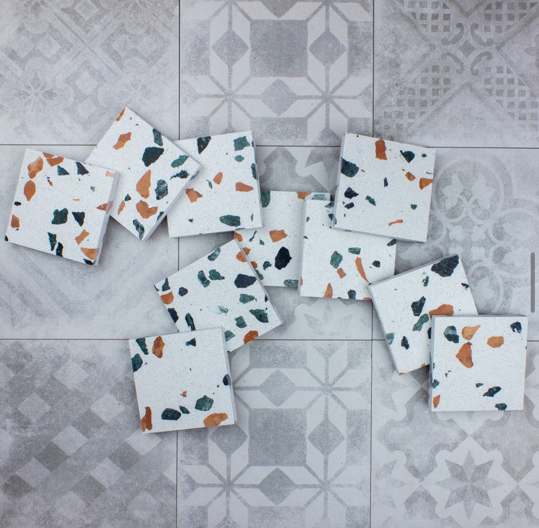 In Stock & On Trend: Terrazzo Resin Tiles with Fast UK Delivery