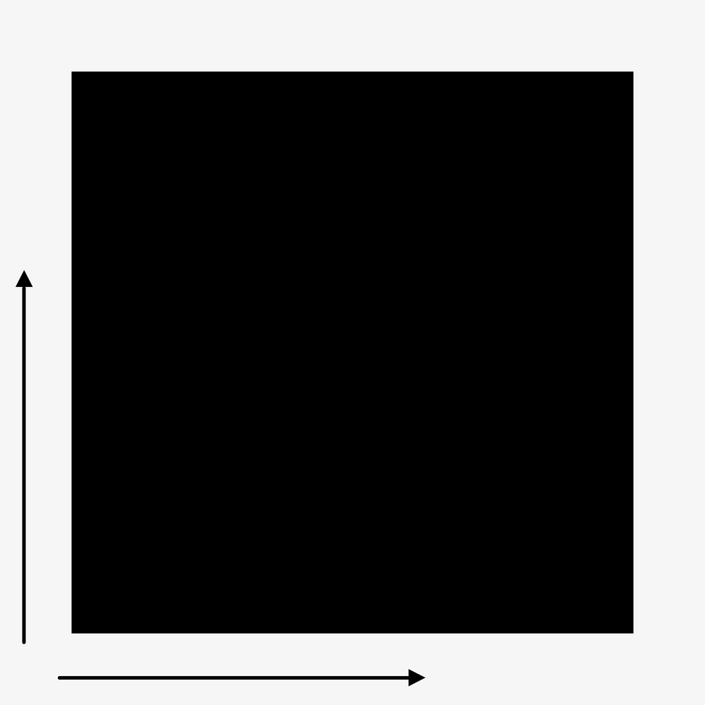 89cm x 89cm