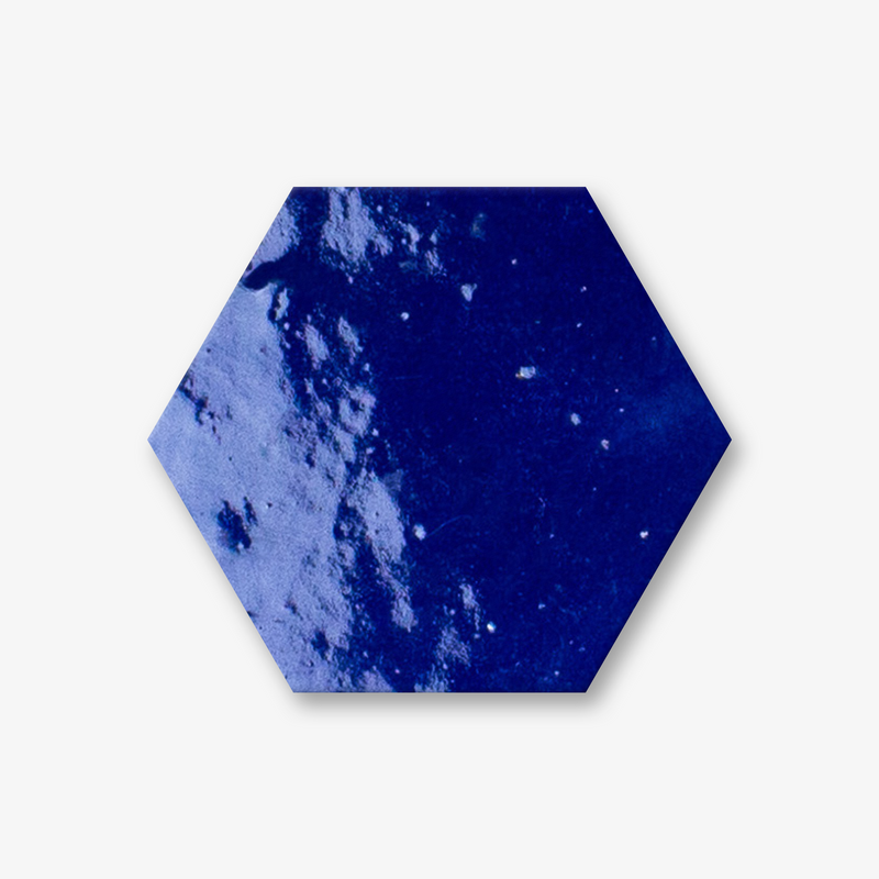 Zellige Hexagonal Kora - 220 Cobalt Blue