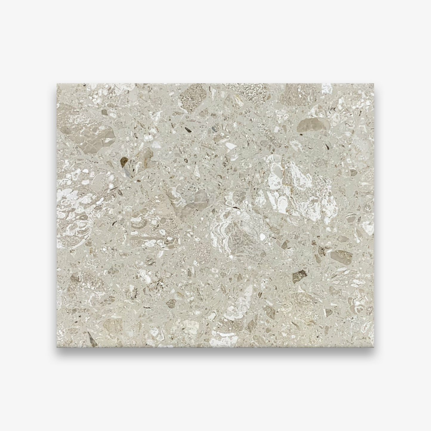W8 Bergamo Cream Terrazzo Resin