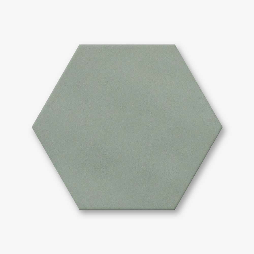 Equator Hexagonal Matt BlueCeramic