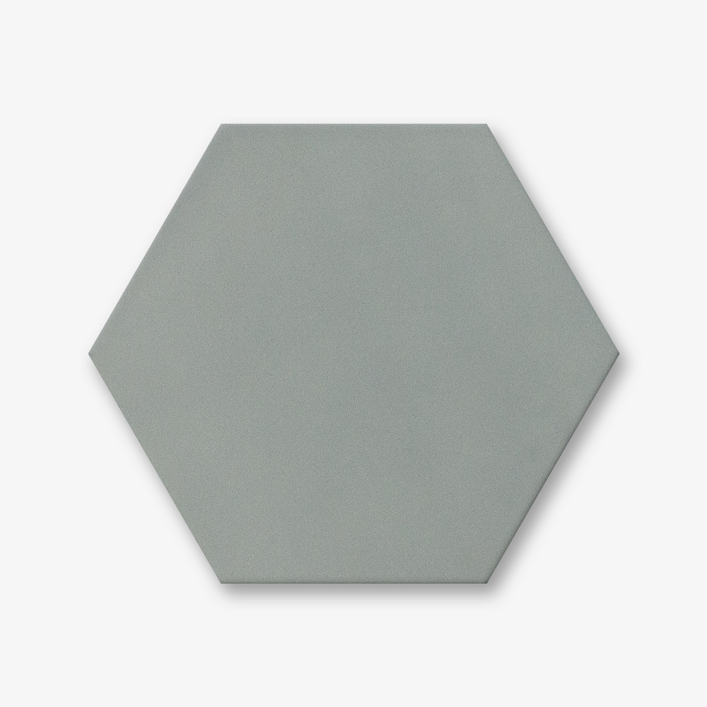 Equator Hexagonal Matt BlueCeramic