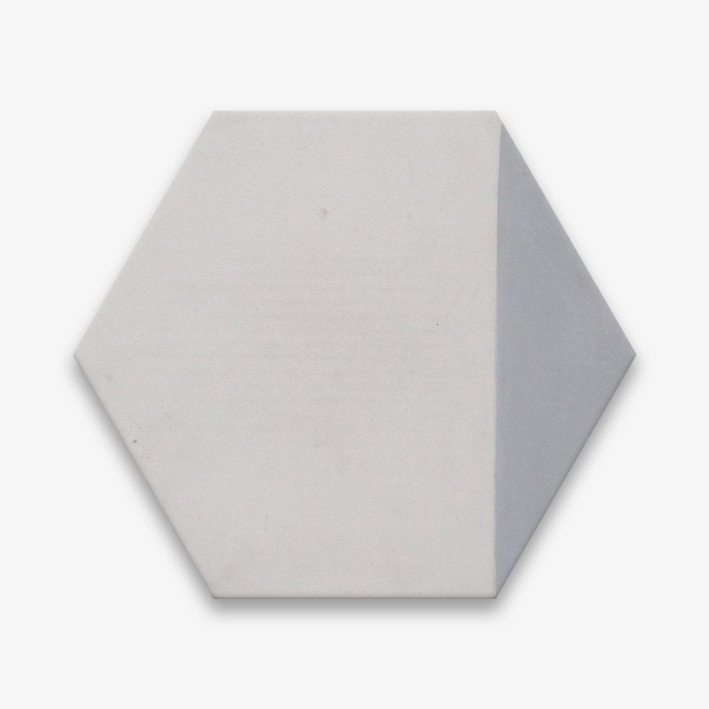 Hexagonal Triangles Cement Tiles