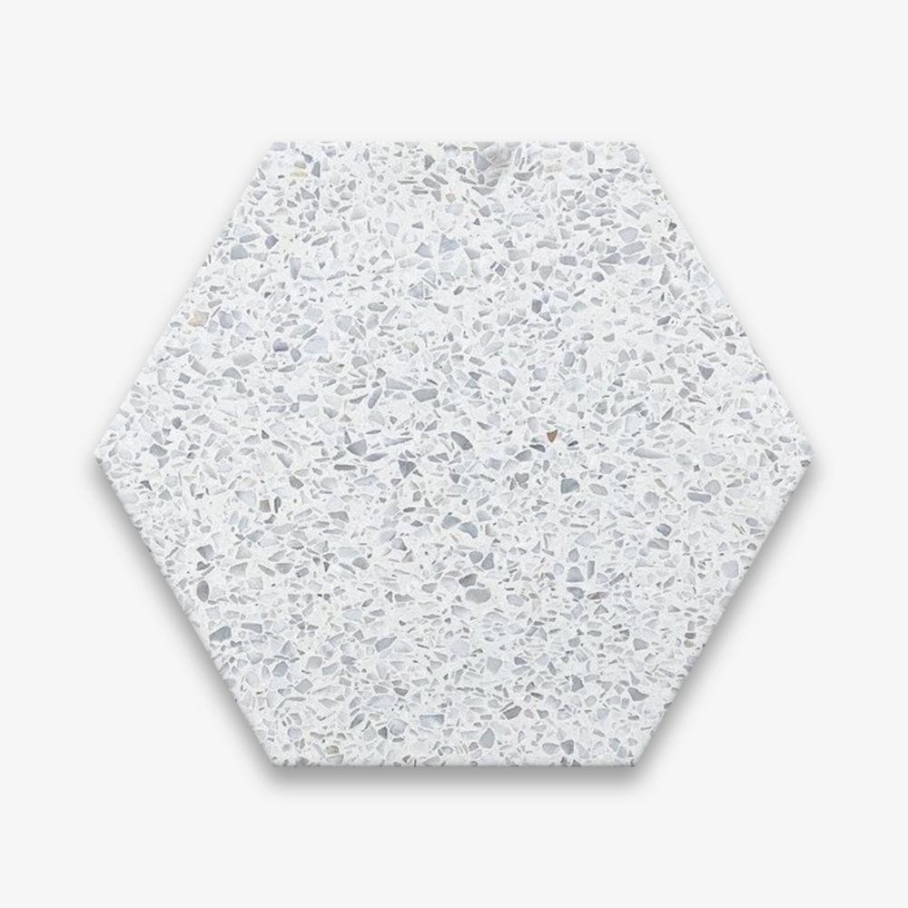 Palbe Hexagonal (15mm Chip) Terrazzo