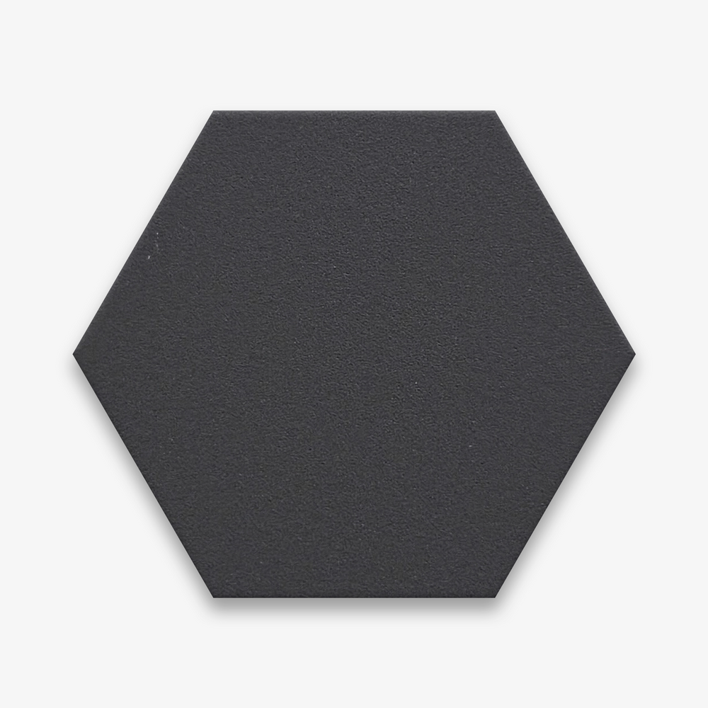 Splash Clay Plain Colour Hexagonal Porcelain Taupe R10