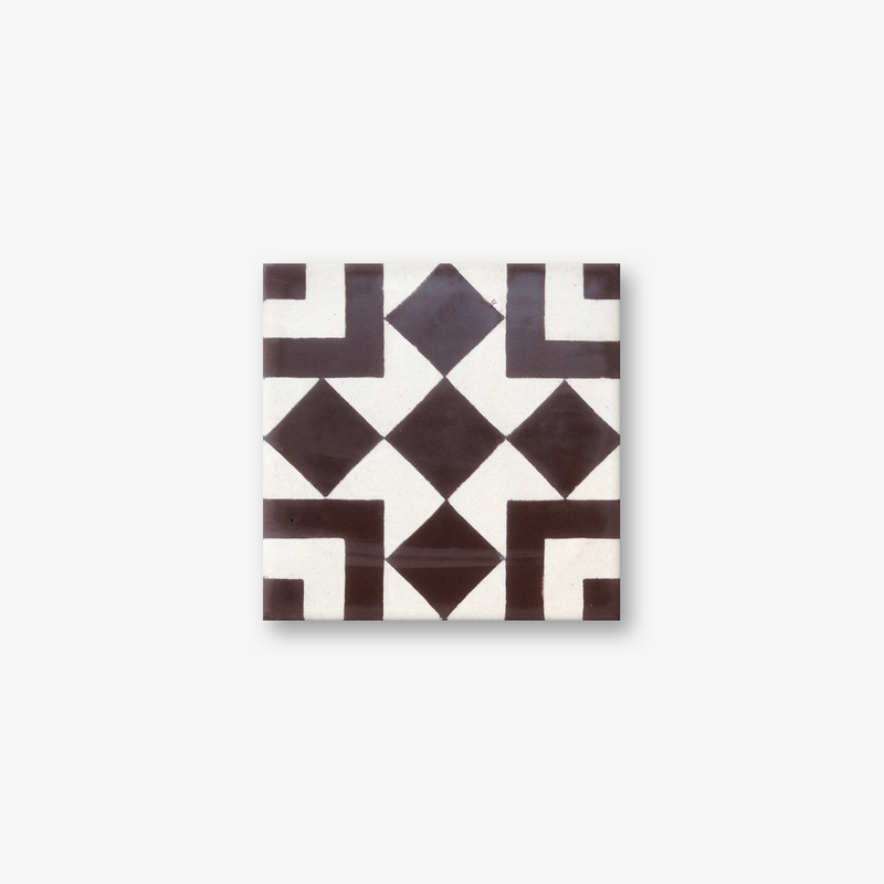 Balboa Brown Encaustic Cement Tile