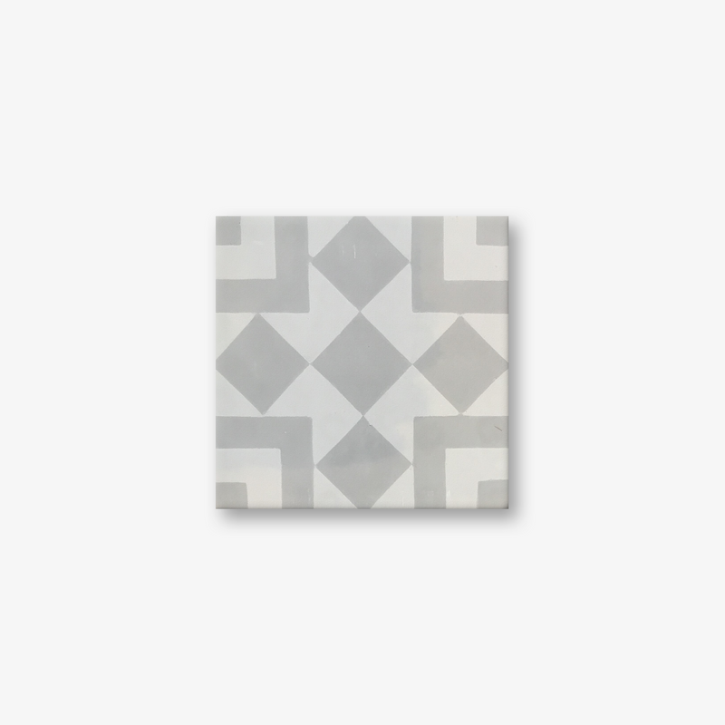 Balboa Grey Encaustic Cement Tile