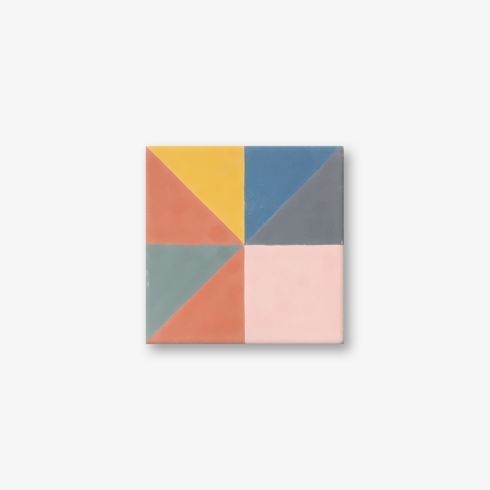 Oxford Grey Encaustic Cement Tile