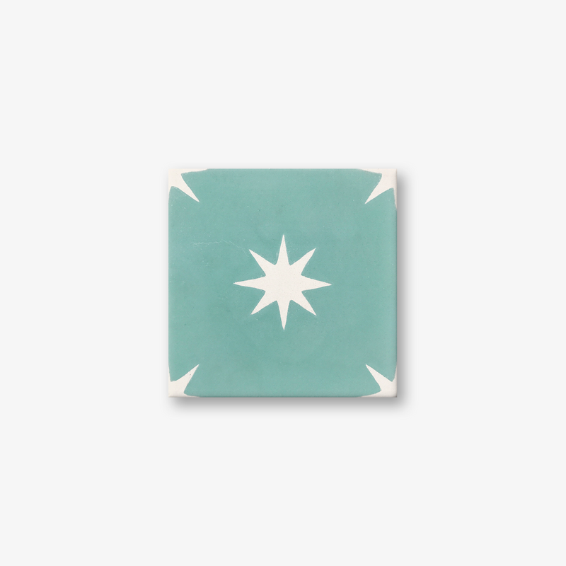Estrellita Laguna Encaustic Cement Tile