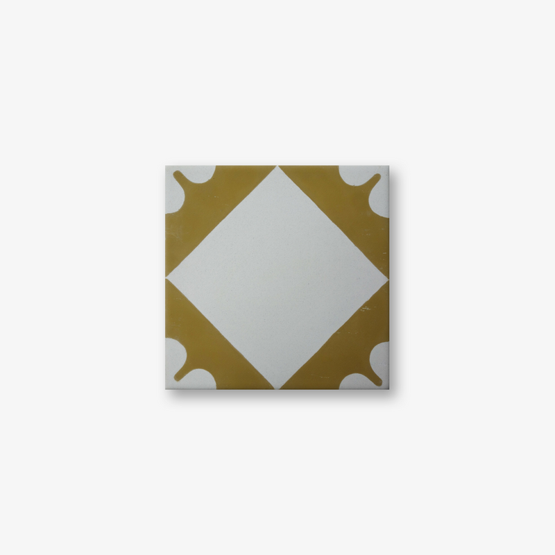 Isabela Gold Encaustic Cement Tile
