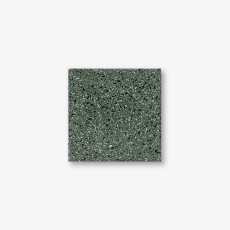 Kale Green Mosaic Terrazzo