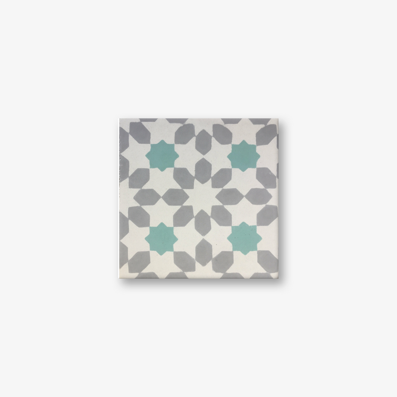 Misiones Laguna Grey Encaustic Cement Tile