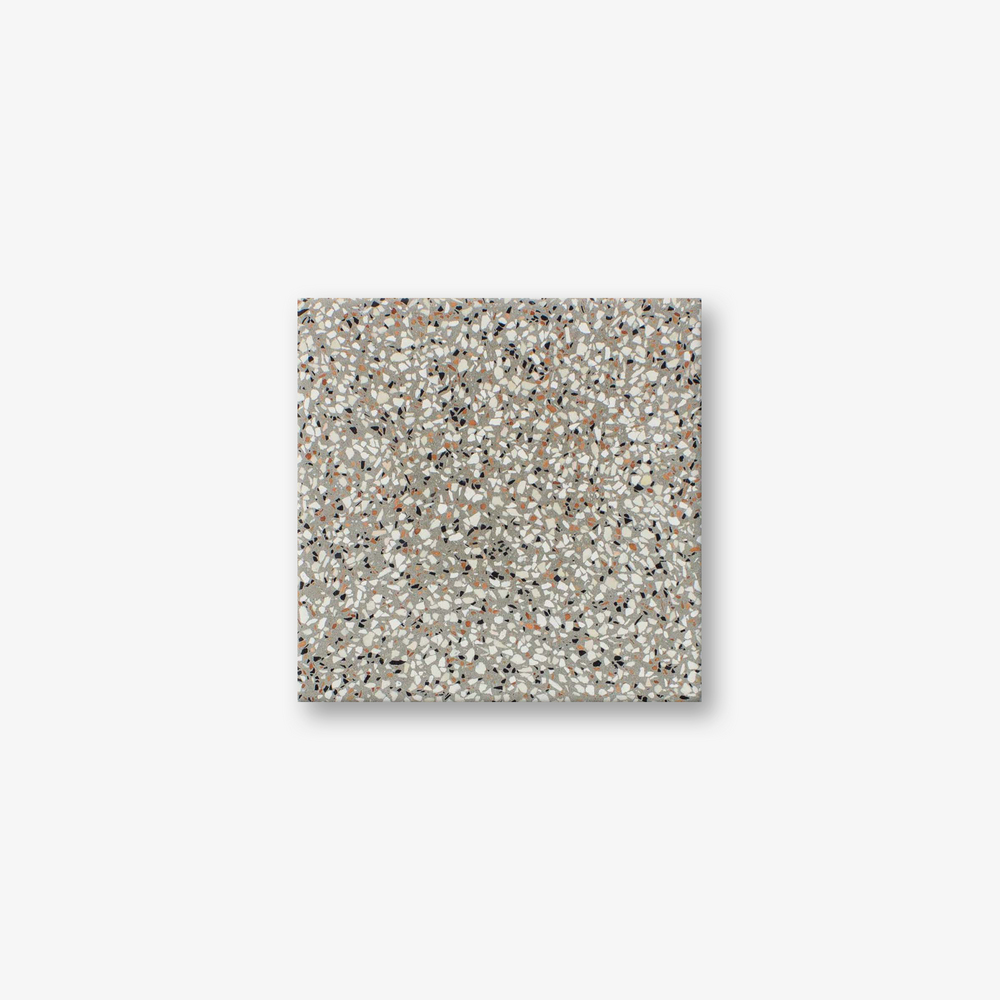 Charcoal Grey Mosaic Terrazzo
