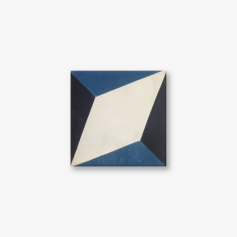 Nadia Blue Black Encaustic Cement Tile