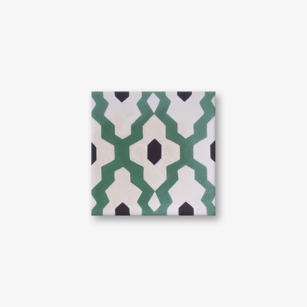 Forest Wilderness Encaustic Cement Tile