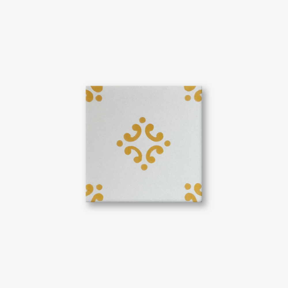 Paisley Rose Encaustic Cement Tile