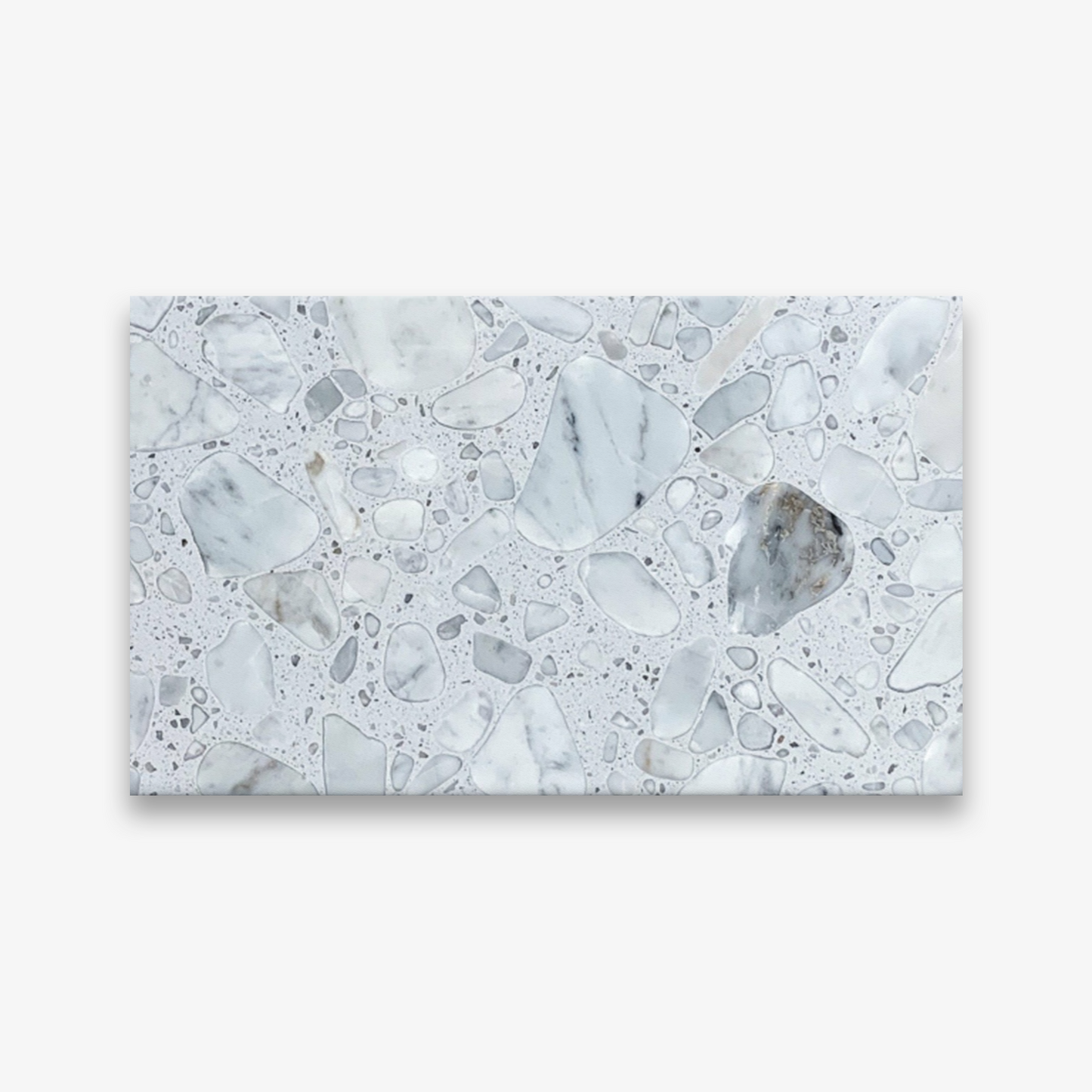 SW2 Bergamo Silver Terrazzo Resin