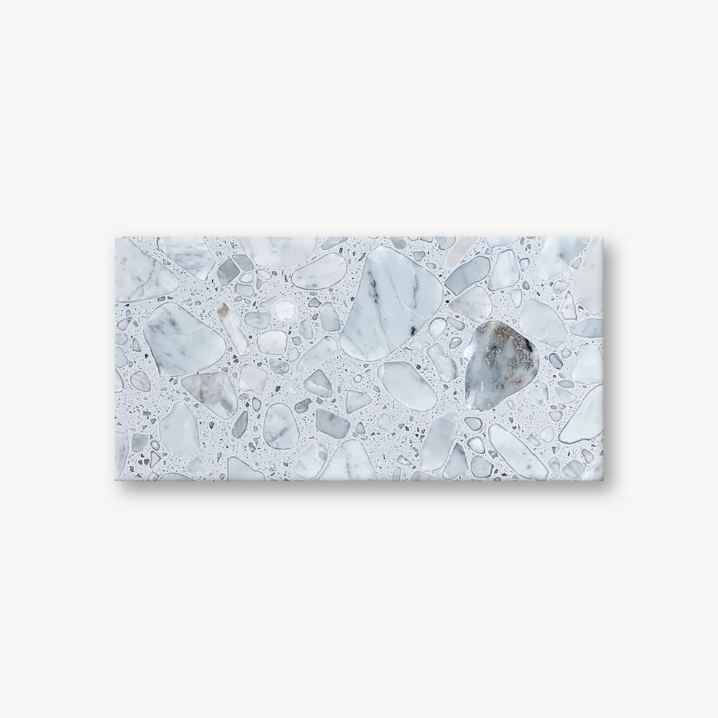 SW2 Bergamo Silver Terrazzo Resin