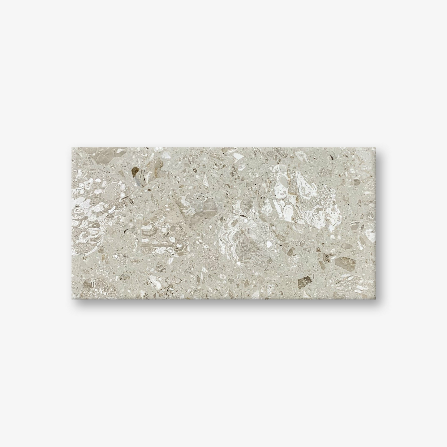 W8 Bergamo Cream Terrazzo Resin