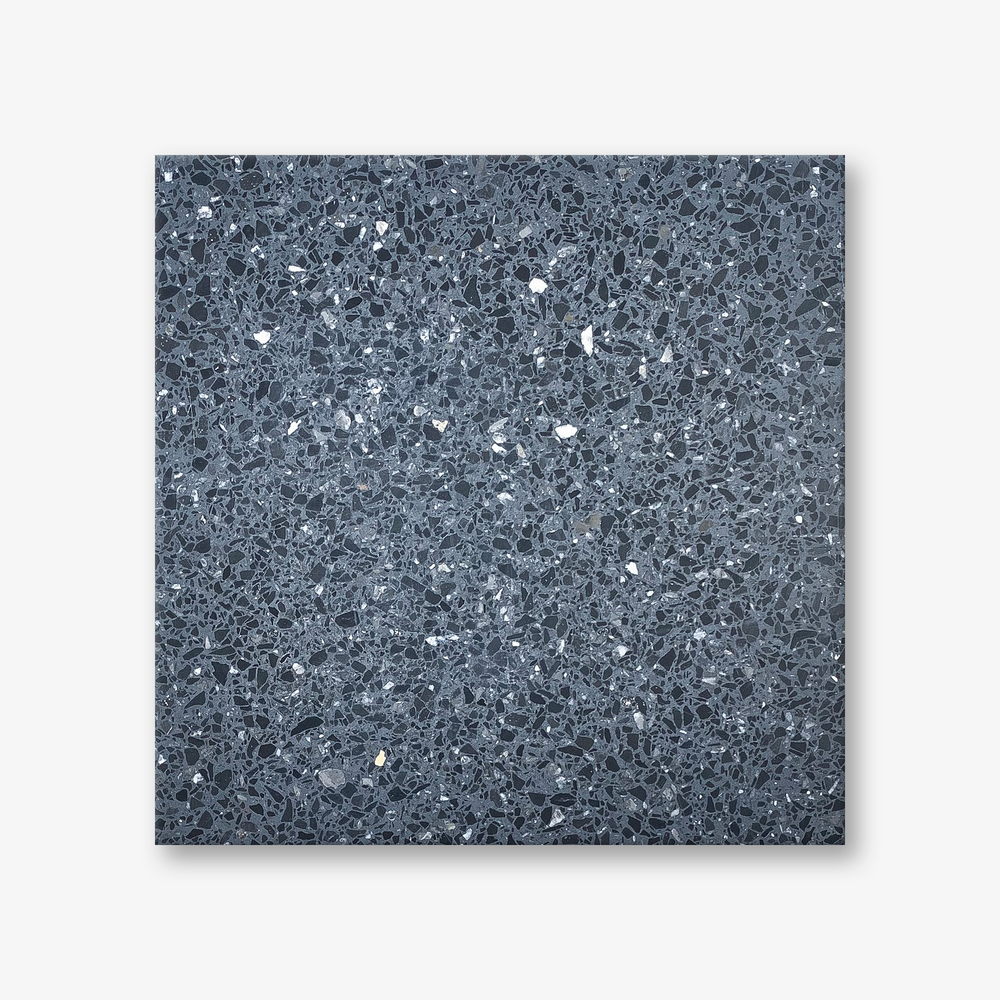 London Dark Grey Wall Terrazzo