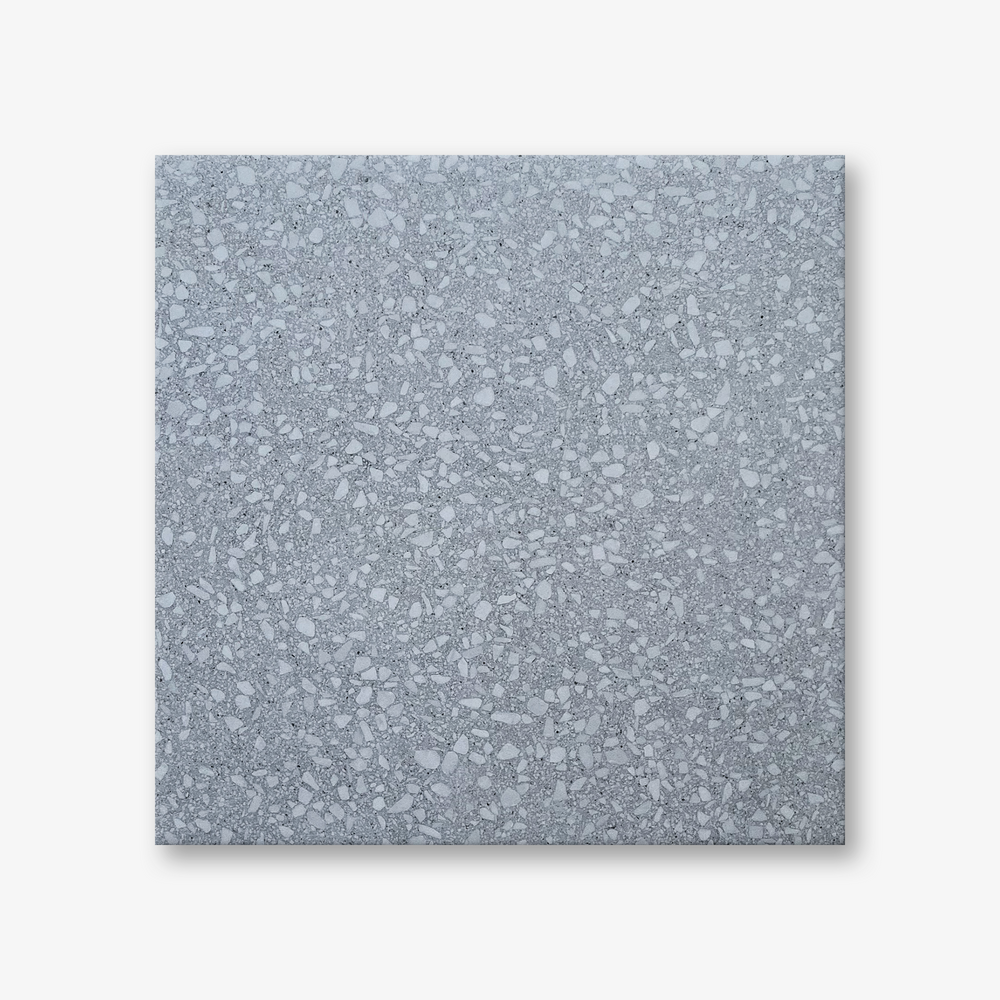 Silver Concrete Terrazzo Porcelain