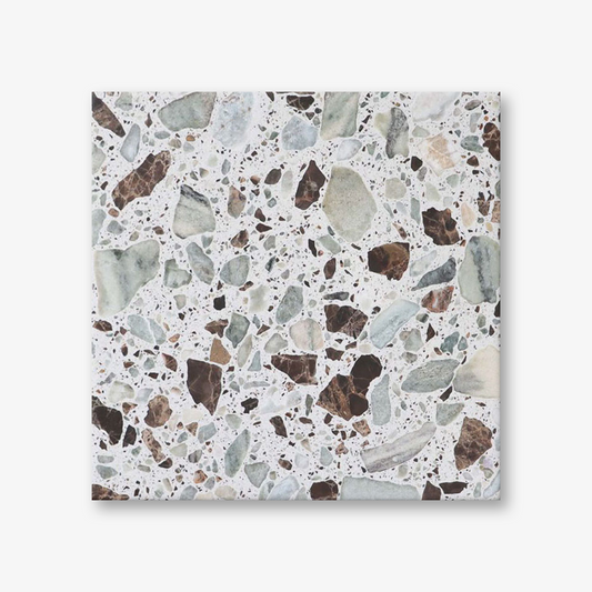 In Stock Fenchurch Street Architectural Resin Terrazzo 60cmx60cmx1.2