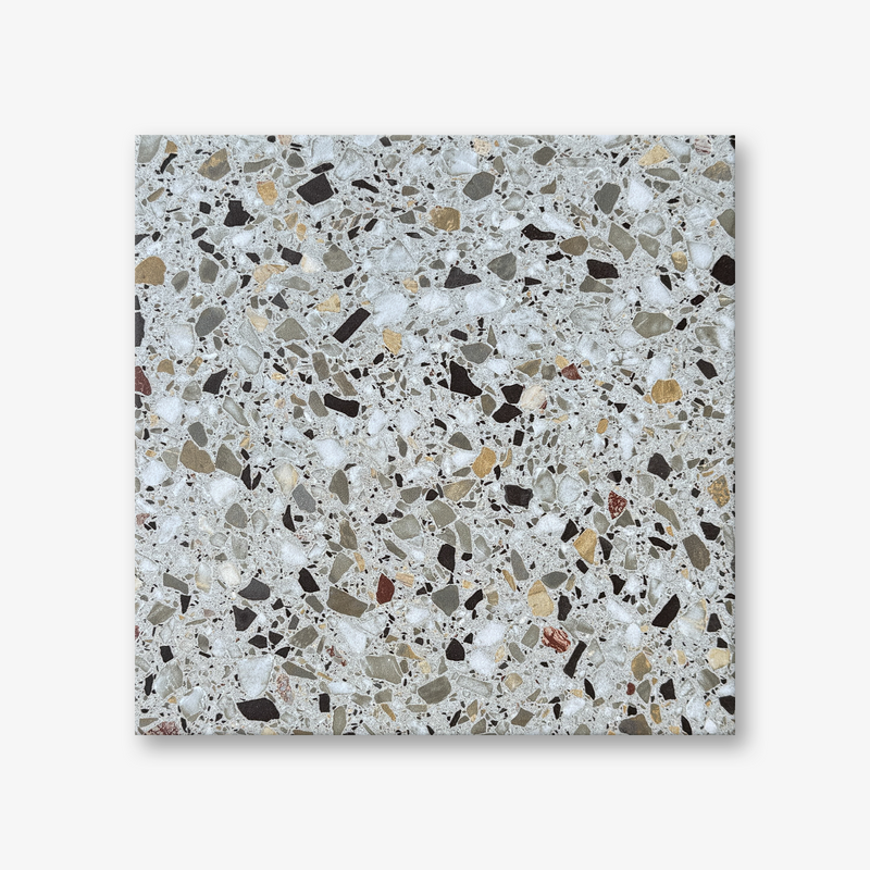 Grigio Venato Terrazzo Effect (TE) Verde