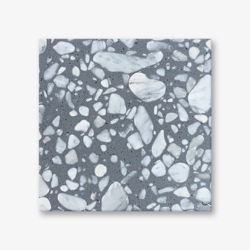 SW3 Pebbles Silver Terrazzo Resin