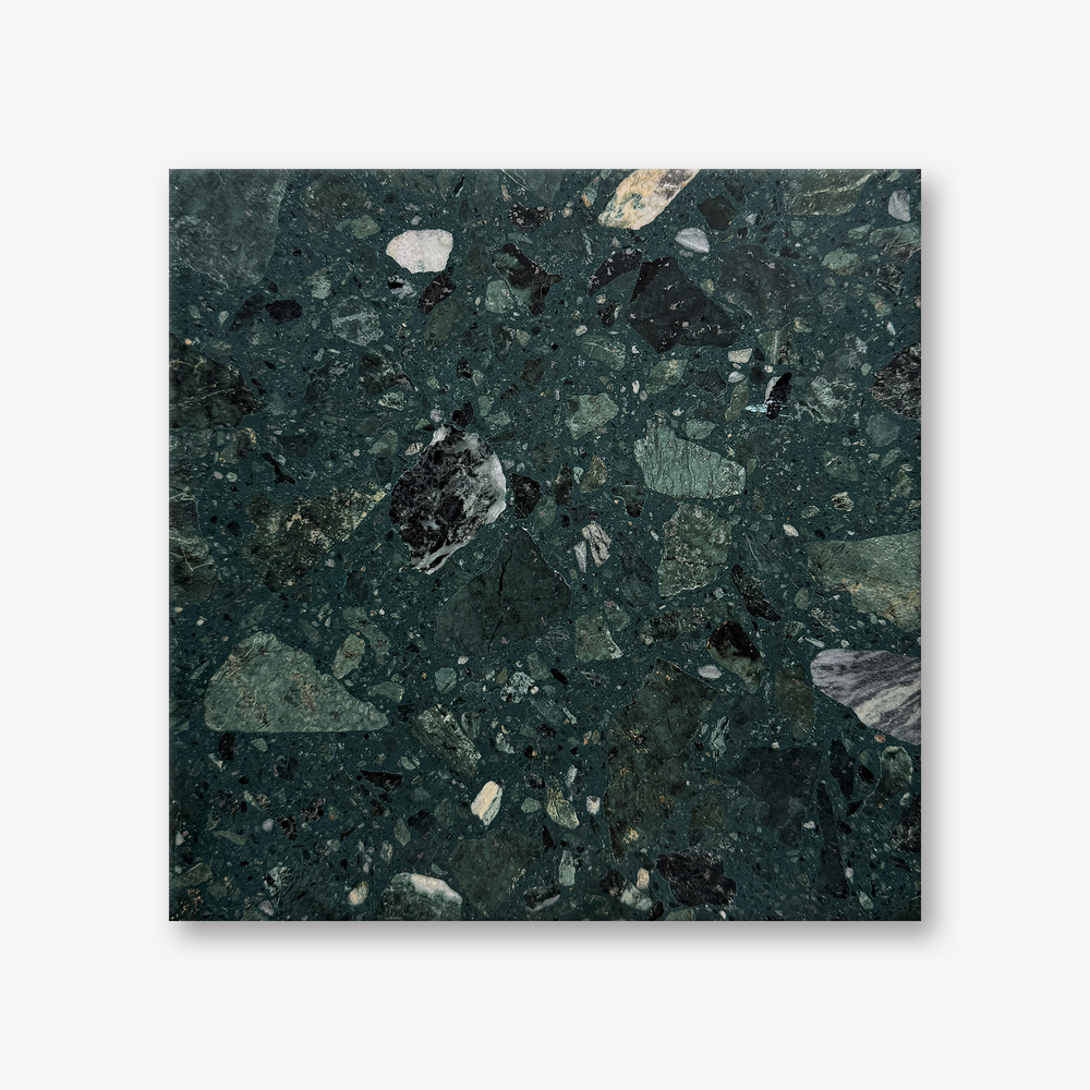 W11 Emerald Green Terrazzo Resin