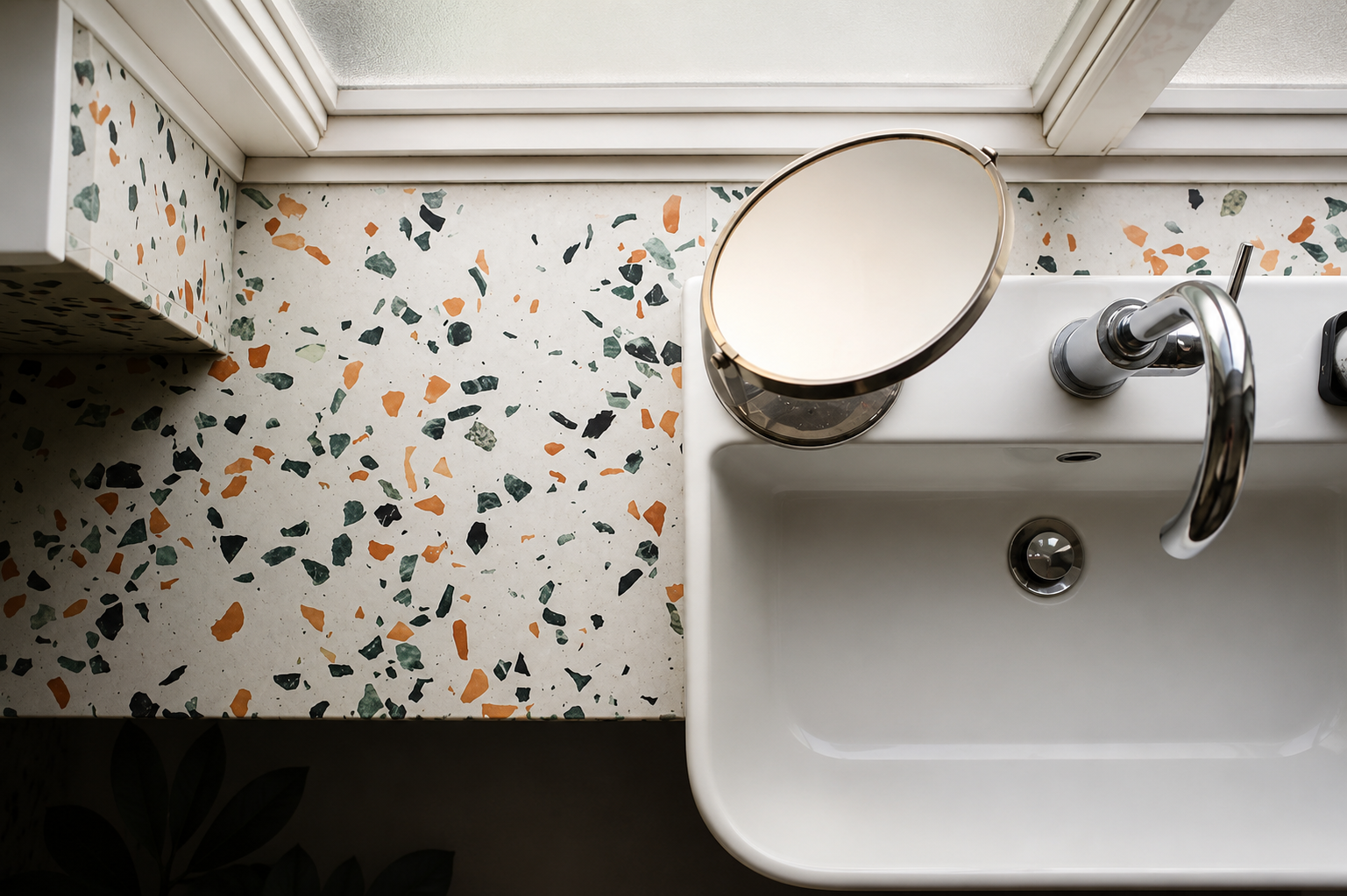 Terrazzo kitchen interior